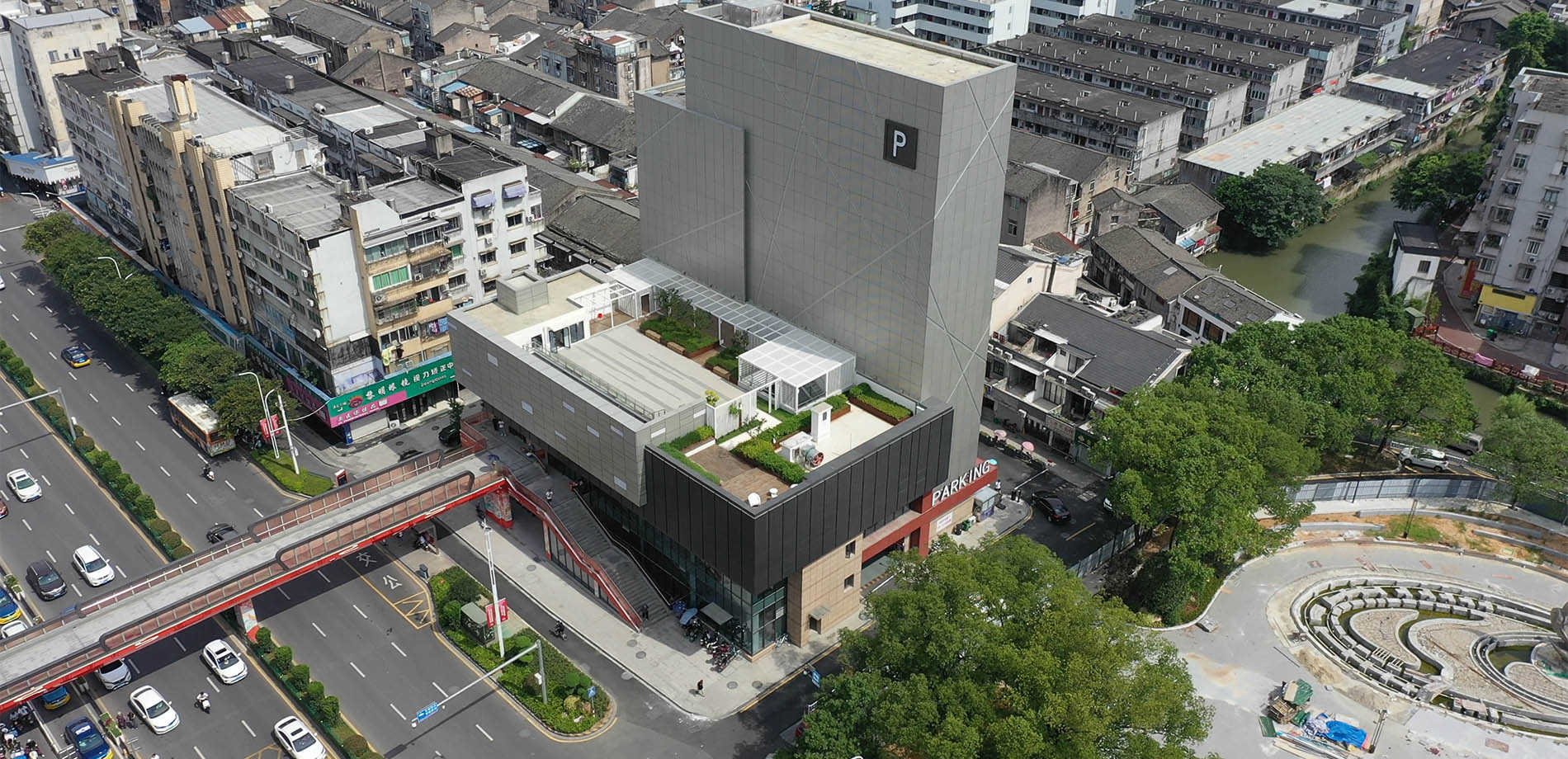Ruian Science and Technology Building Stereoscopic Parking Lot