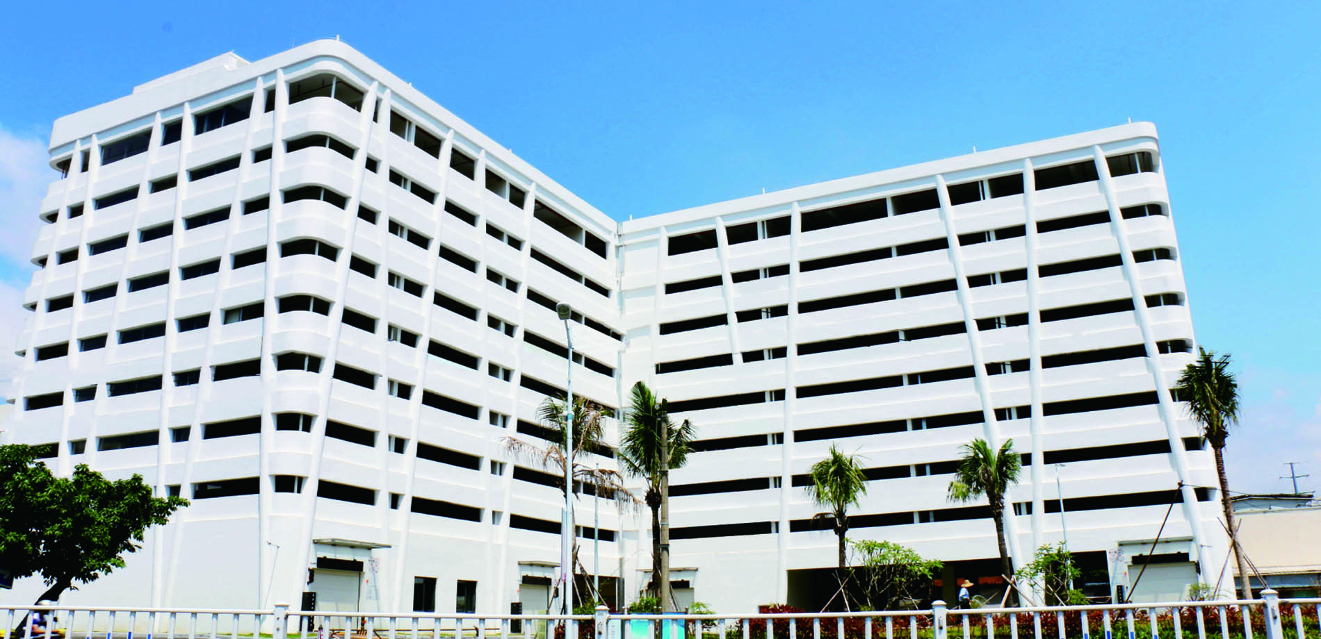 Three dimensional parking building of Jinjiling Road Power Supply Bureau in Sanya City